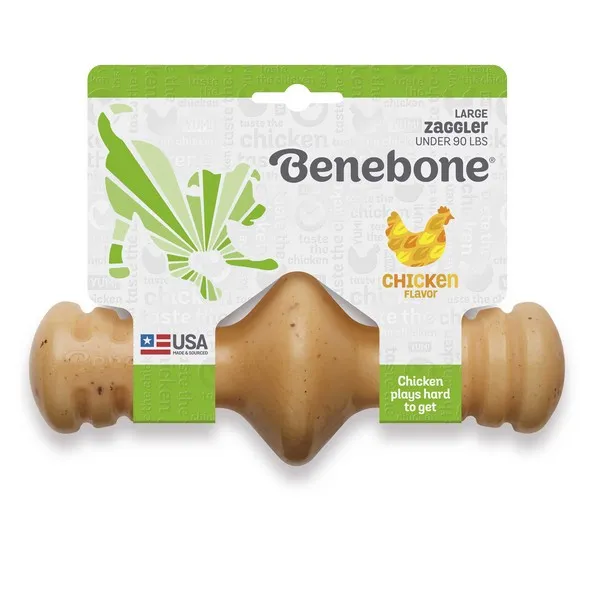 1ea Benebone Large Chicken Zaggler - Health/First Aid